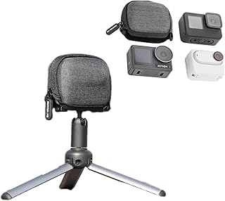 Hooshion Carrying Case For Insta360 GO 3 Camera, Portable Travel Bag Compatible with Insta360 GO/Action 3/GoPro 8/9/10/11 Camera Accessories, Camera Bag