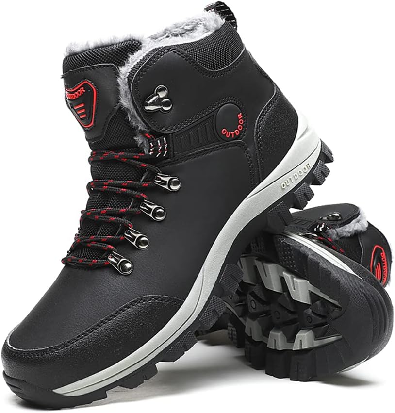 Men's Hiking Boots Snow Sports Boots High Top Outdoor Waterproof Work Boots