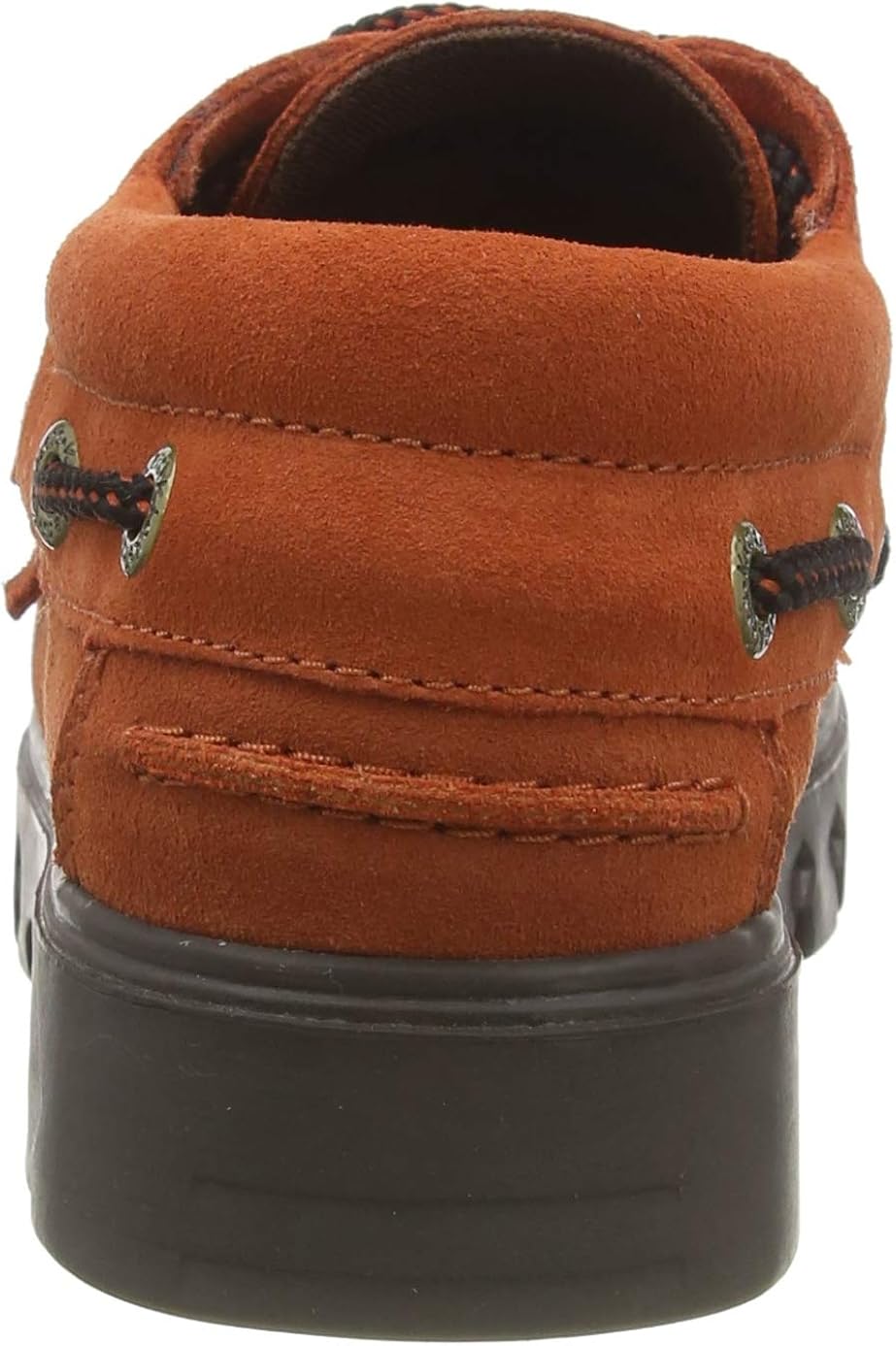 Free Shipping Offer Kickers Unisex Lennon Boatshoe Suede Boat Shoes, Red Burnt Red Red, 8 US Men