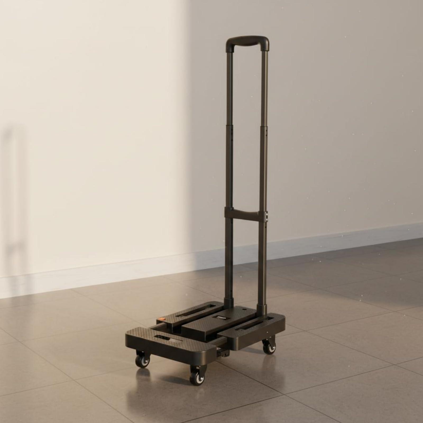 Carrello di Trasporto Pieghevole Mano Trolley Piattaforma Carrellino Pieghevole con Telaio in Ferro Resistente E Ruote, style to 8