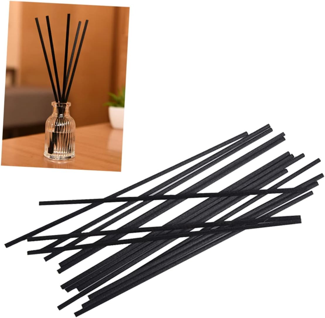 3sets Aroma Diffuser Rods Fiber Stick for Aromatherapy for Home Scented Oil Diffuser 25cm Long 3mm Diameter 50pcs*3