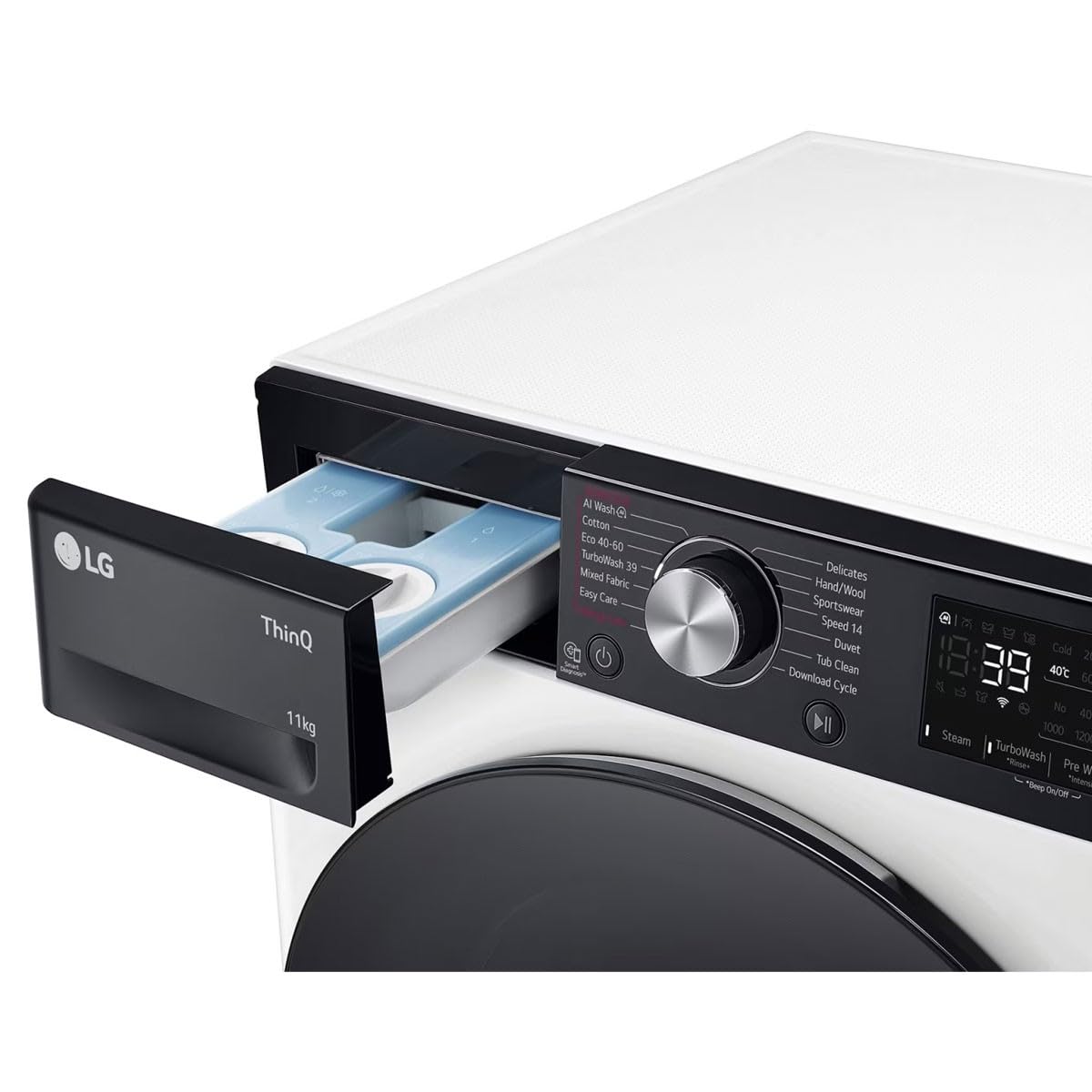 LG Lavadora y Secadora F4DR7511SGH 6/11Kg 1400 RPM Blanca