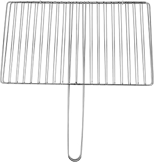 Parliky Redes Para Grelhar Grelha Dobrável Redonda Grade De Malha Dobrável Cesta Para Churrasco Cesta Para Churrasco Cesta Para Vegetais Para Churrasco Grelha Para Churrasco Equipamento