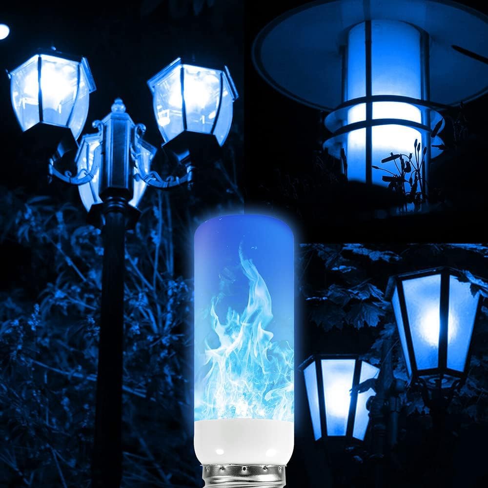 3w LED Fuoco Fiamma Lampadina Luci 3 modalità Dinamico Effetto Sfarfallio Lampada per Interni All'aperto Home Party Decoration
