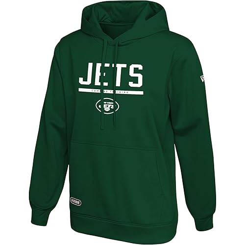 New Era NFL Men's Team Color Safety Performance Fleece Hoodie