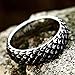 ZMY Home Scales of Dragon Ring Fashion Stainless Steel Jewelry Cool Punk Rock Biker Ring Men Gift (11)