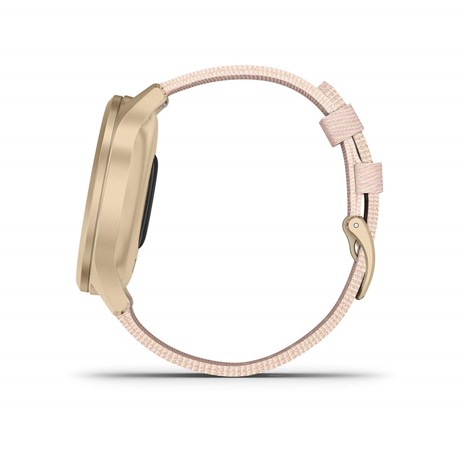 Amazon.co.jp: Garmin vivomove Style Blush Pink Nylon / Light Gold