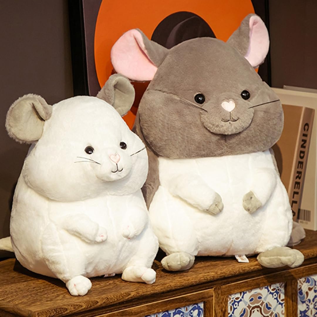 Amazon.co.jp: ぬいぐるみ チンチラ 抱き枕 ネズミ 本物そっくり