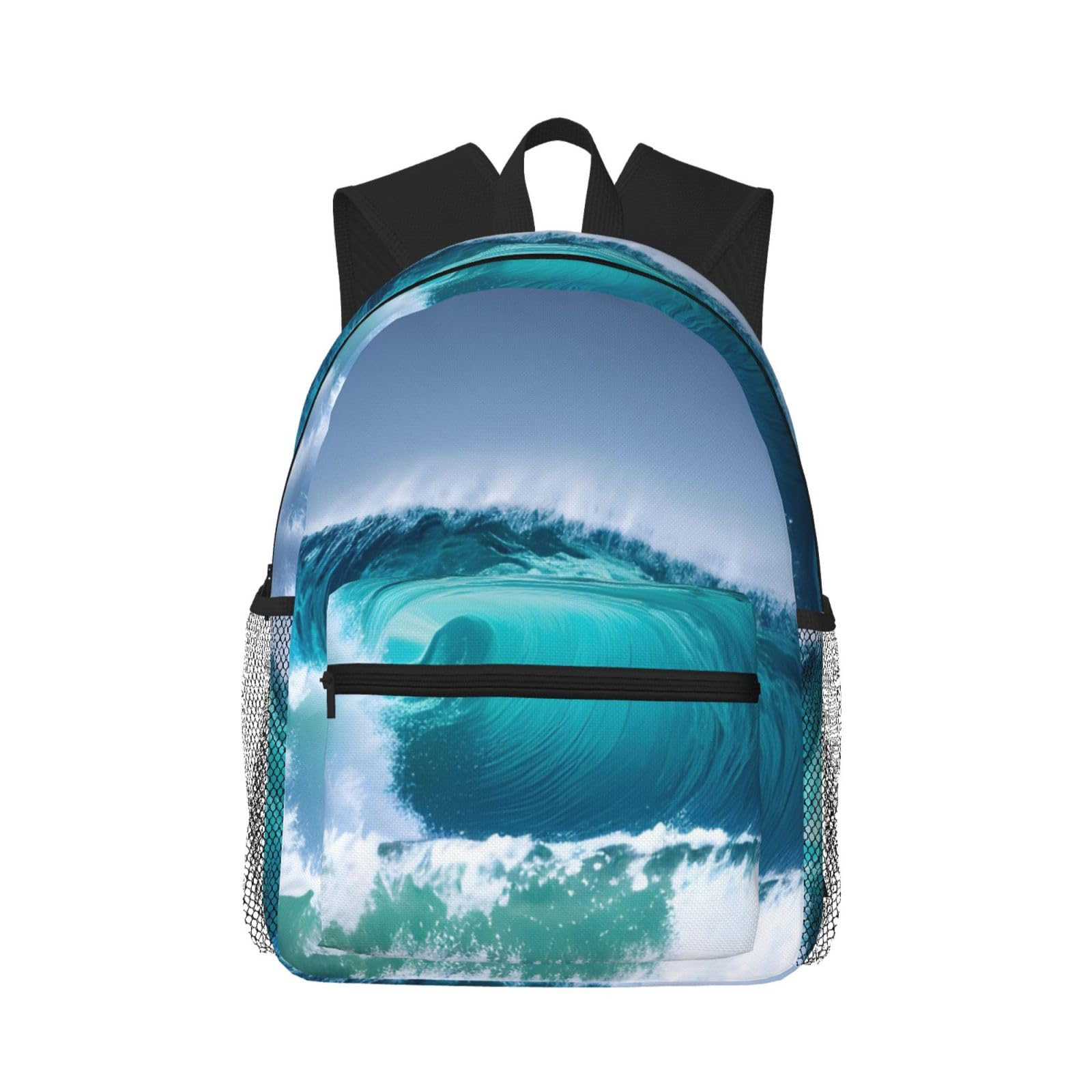 Sac à dos avec poches Ocean Wave noir taille unique léger mixte - 8