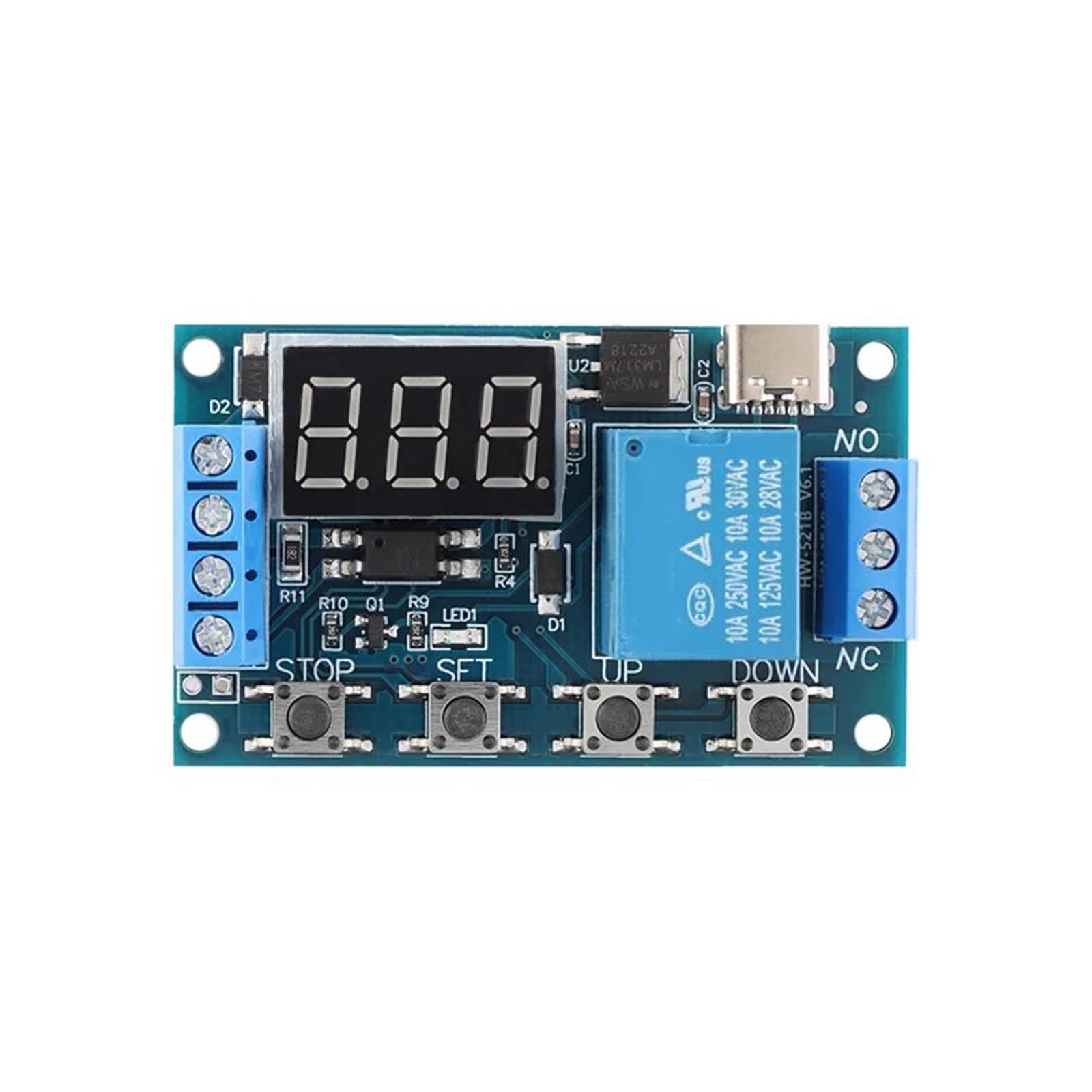 Module de commande avec minuterie LED stlxy 24V et relais de cycle