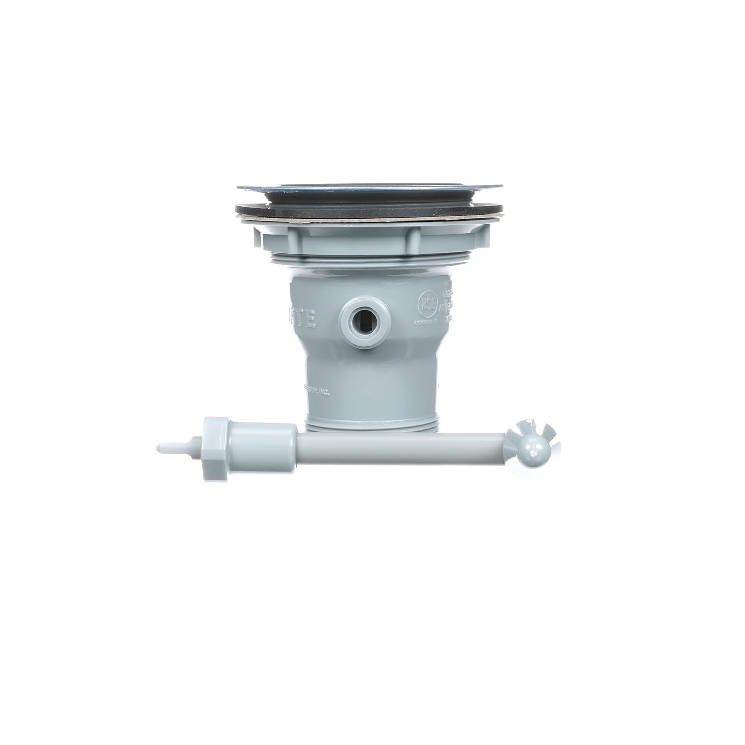 OCS Parts Universal 3.5-Inch Sink Drain Waste Valve with Twist Handle for Standard 3.5" Sink Openings