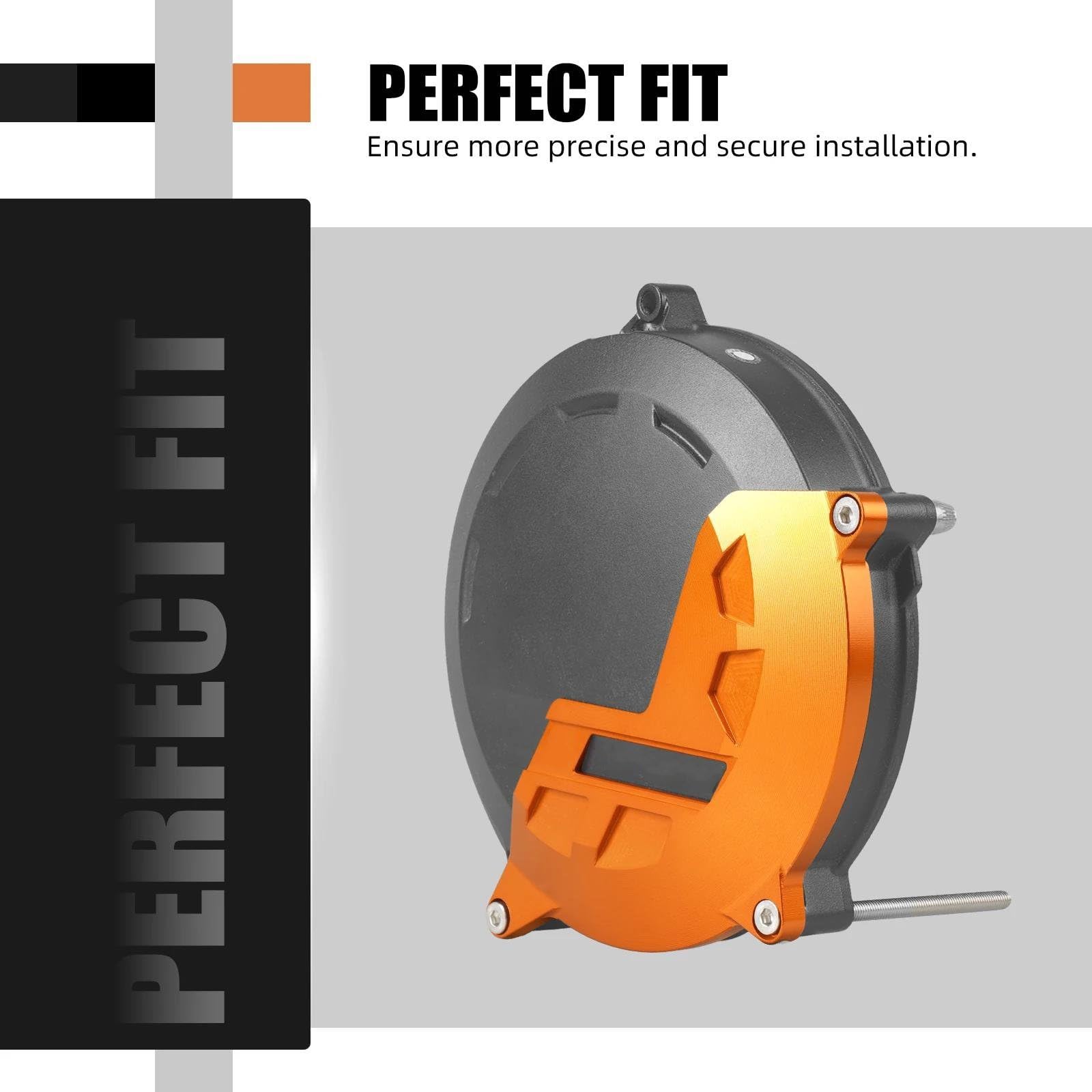 Accesorios Motocicletas Protector De Retenedor Resorte Carreras para Tapa Embrague Motor para 1390 para Super Duke R 2024-2025(Orange)