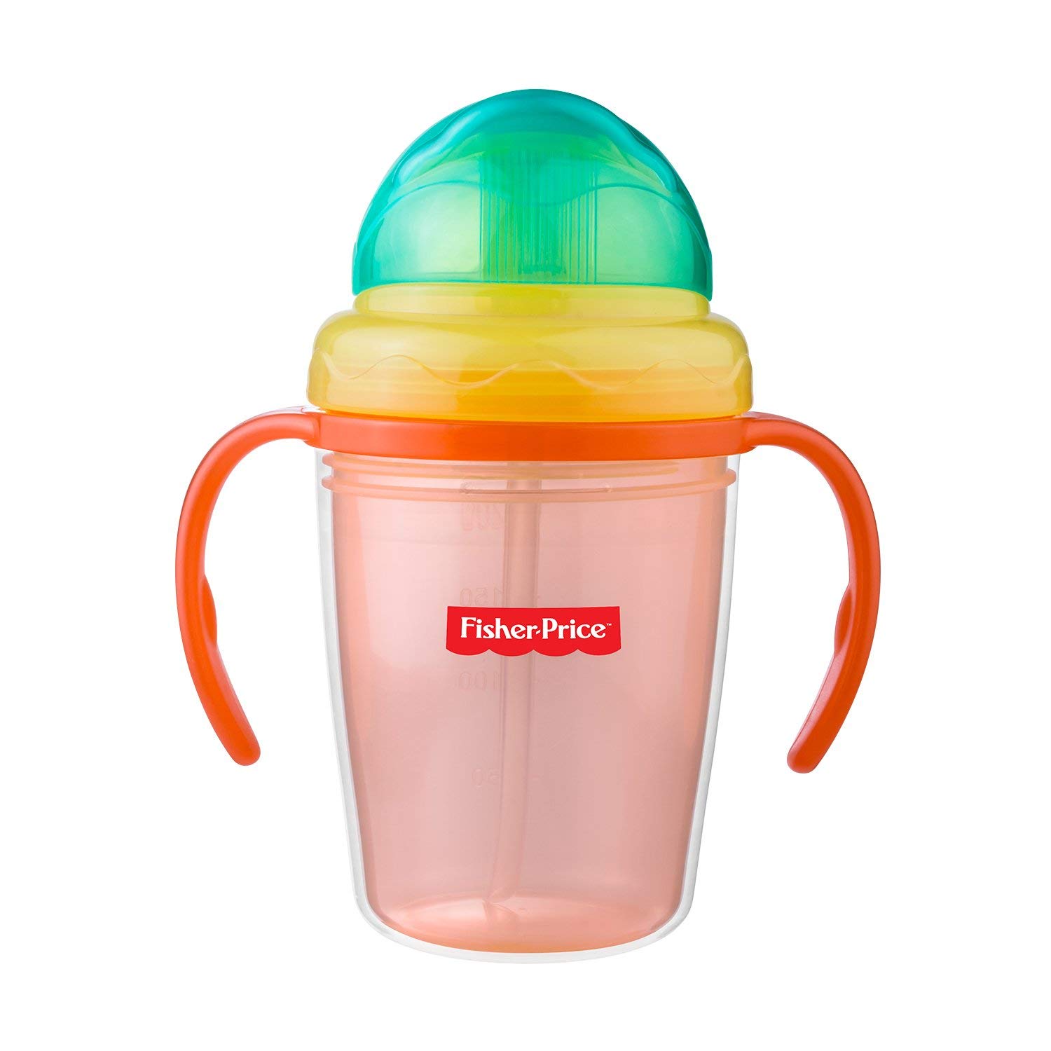 Fisher-Price Double Wall Baby Sipper Training Cup, Orange, 230ml-image-15