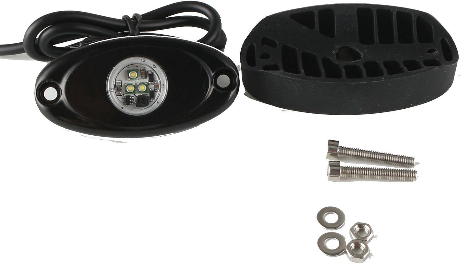 GCD (2)- 4" TJ Wrangler RED LED SURFACE MOUNT TAIL LIGHTS INCLUDES 2 BACKUP LIGHTS