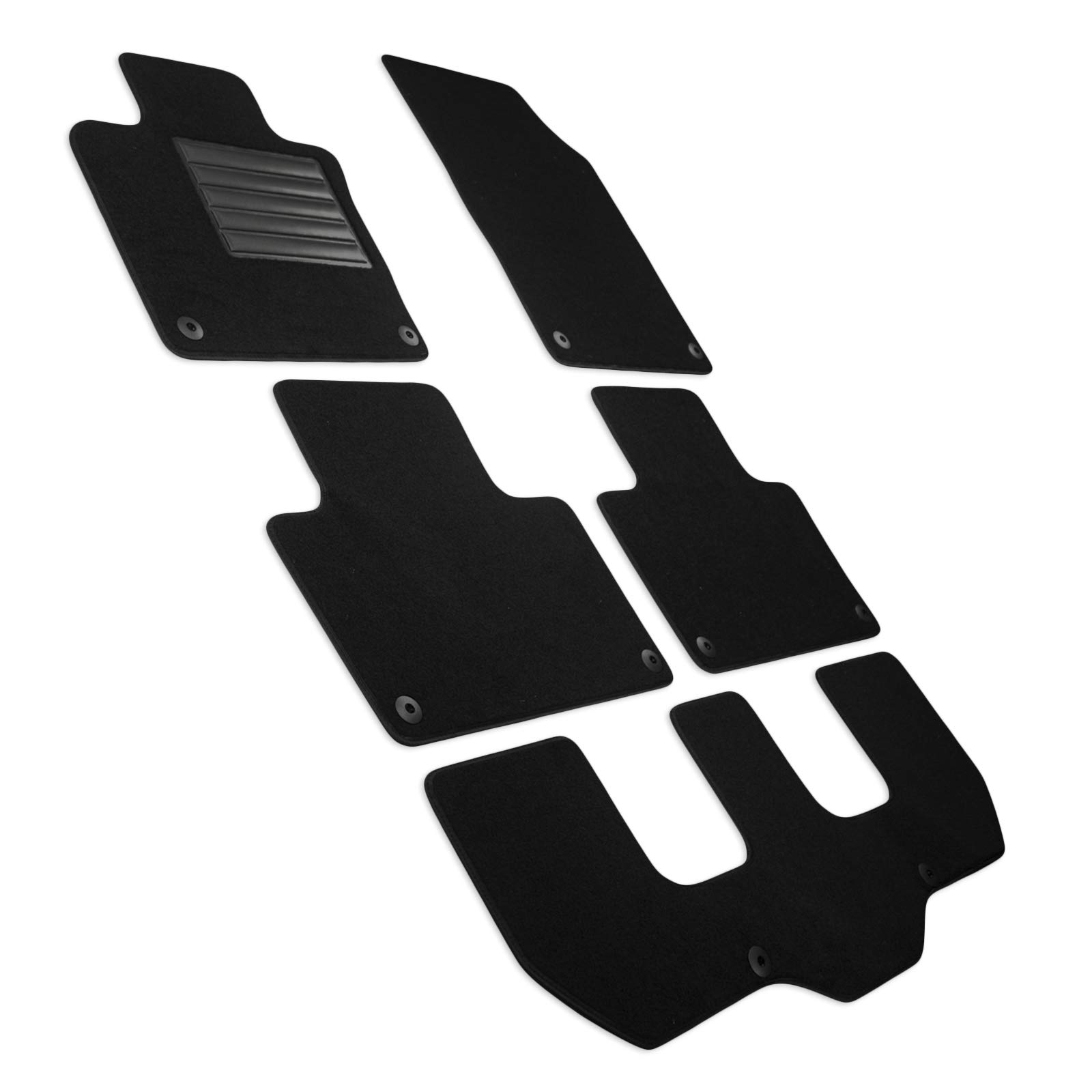 MTM SP-3882 pasvorm velours vloermatten XC90 7-zits vanaf 2002-2014