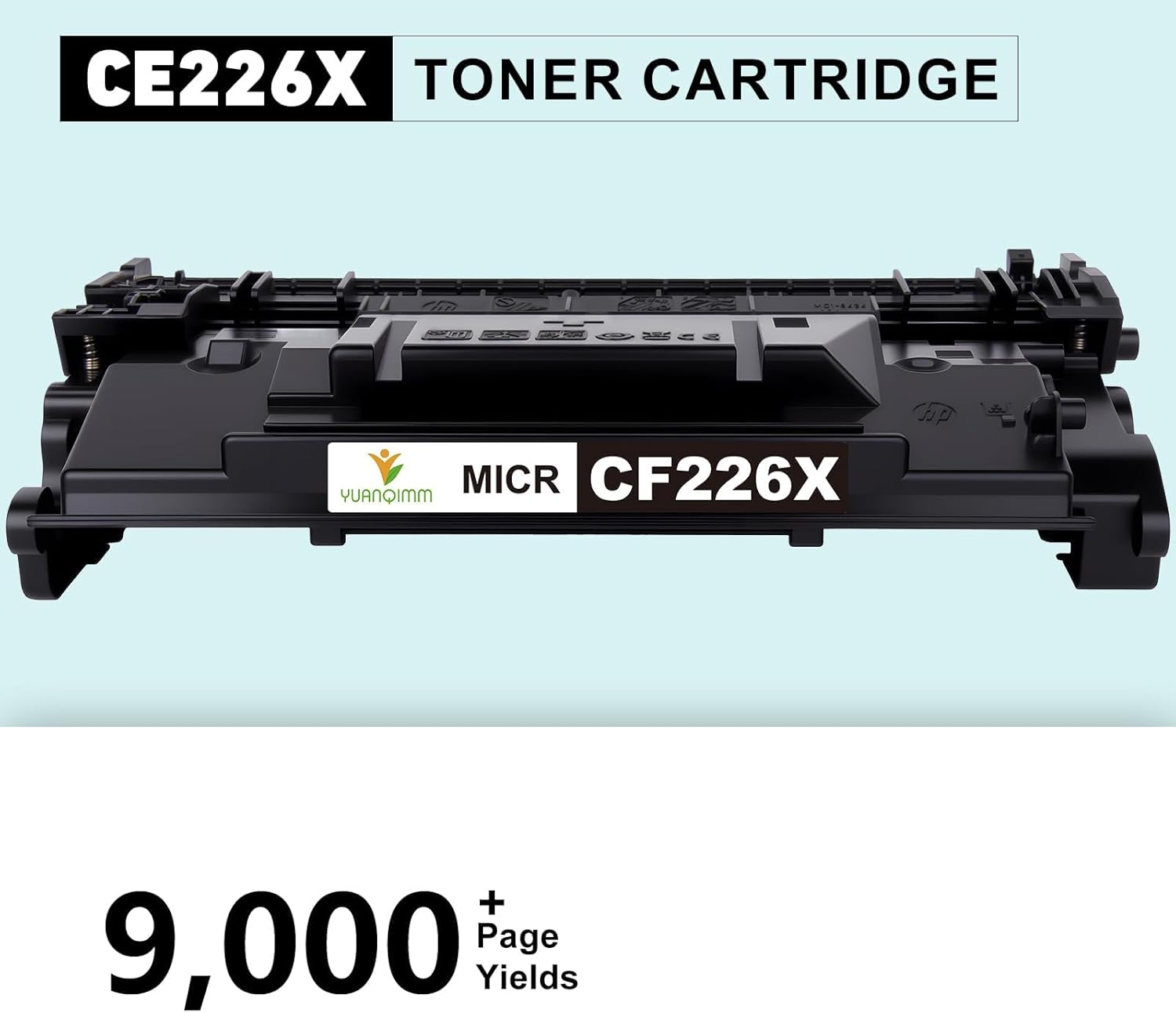 26X CF226X MICR Toner Cartridge Compatible with HP CF226X 26X 26A Toner Cartridge Compatible with HP LaserJet Pro M402 M402d M402n M402dn M402dne M402dw MFP M426fdw M426fdn M426dw M426dn M426 Printers