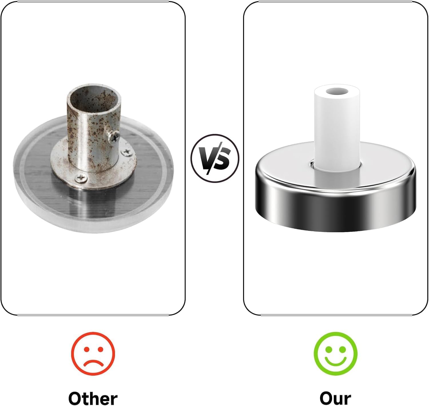 Upgrade-Version L Shaped Shower Curtain Rod,28-39 X 43-67 Inch Curved Shower Rod,Adjustable Shower Rods,Stainless Drilling Shower Curtain Rods with 18 Ring Hooks,for Bathroom Tub Dressing Room