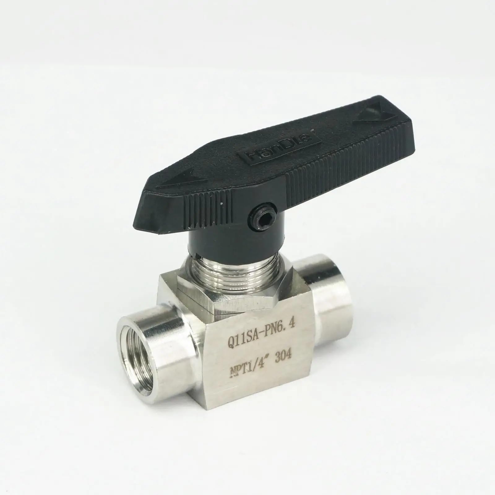 JNURGWLYH 1/4" Female Shut Off Ball Valve 304 Stainless Steel Bulkhead 915