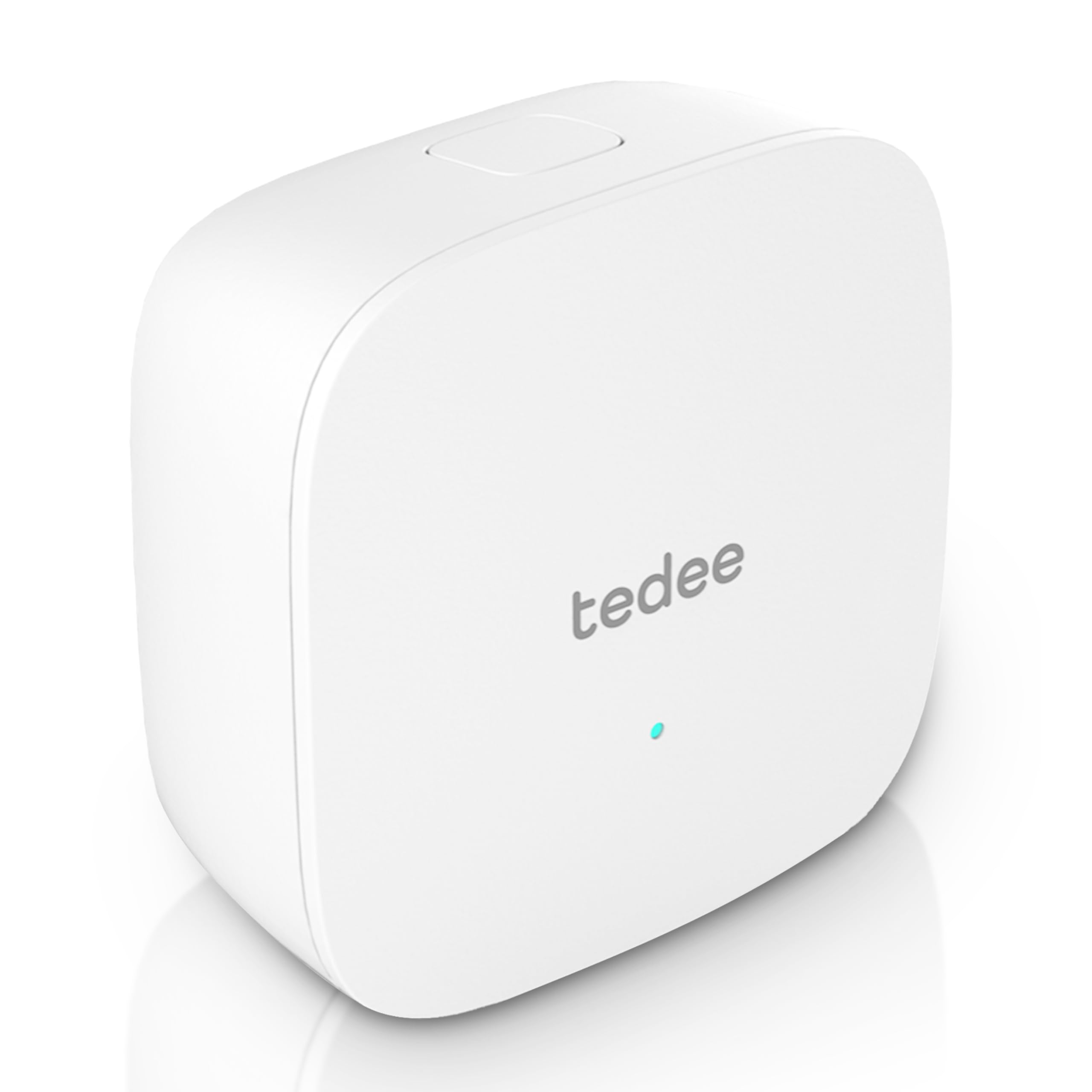 Tedee GO2 Alu Cerradura Inteligente con WiFi, Cilindro Exxo Smart, Huella Dactilar y Sensor de Puerta, Seguridad Clase 6, Acceso Remoto y Bloqueo Automático sin Llave | Alexa, Google, Apple, Matter