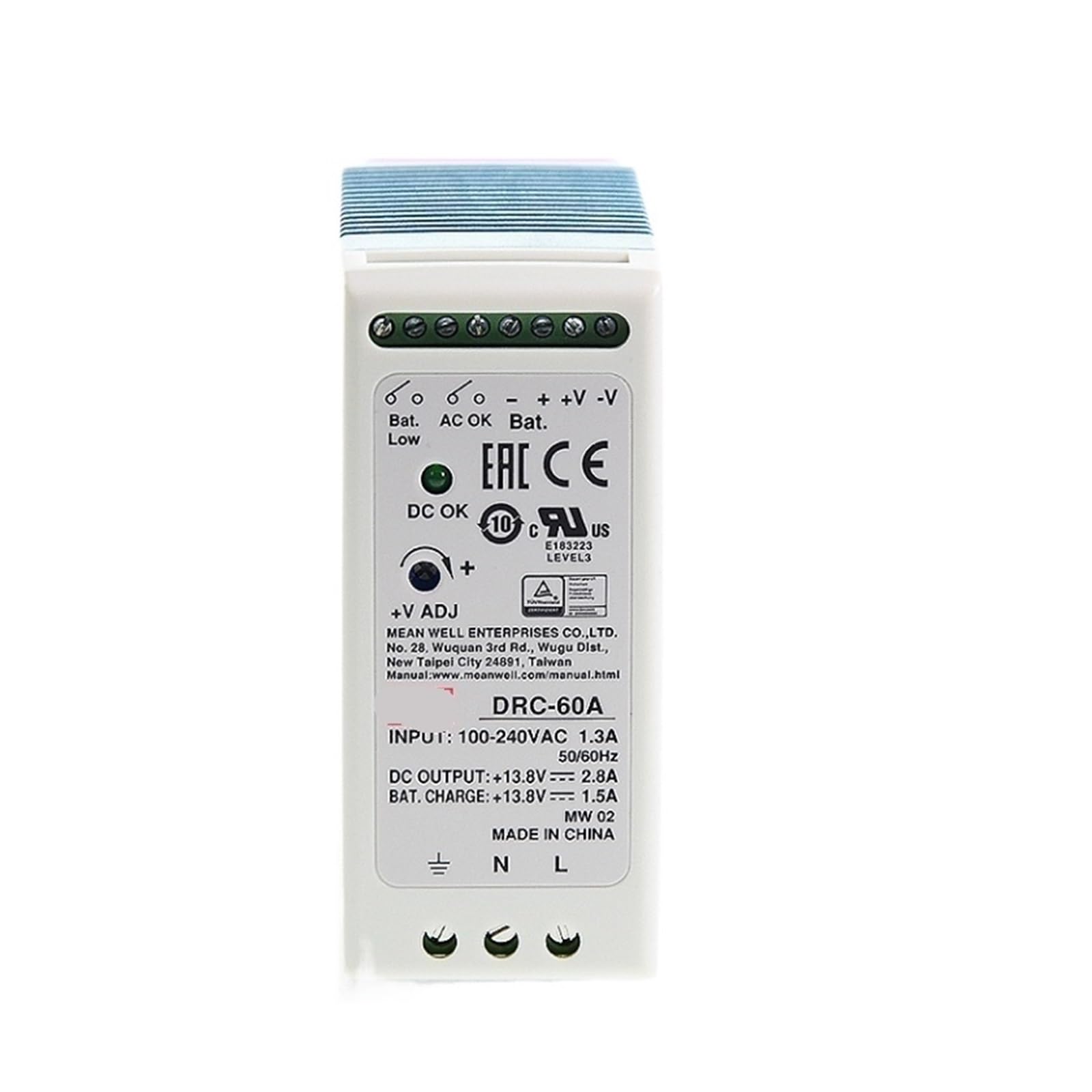 DRC-60 DRC-60A DRC-60B Switching power supply 60W Single Output(DRC-60B)