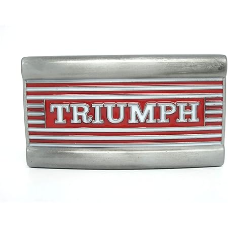 triumph motorcycle belt buckle