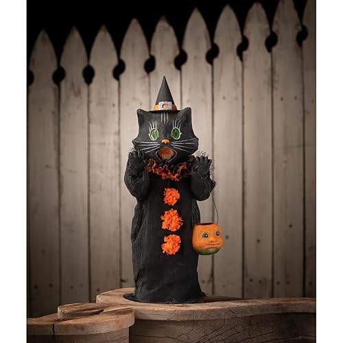 Bethany Lowe Designs Medium Scaredy Cat Ghoul 16.75" TJ4303