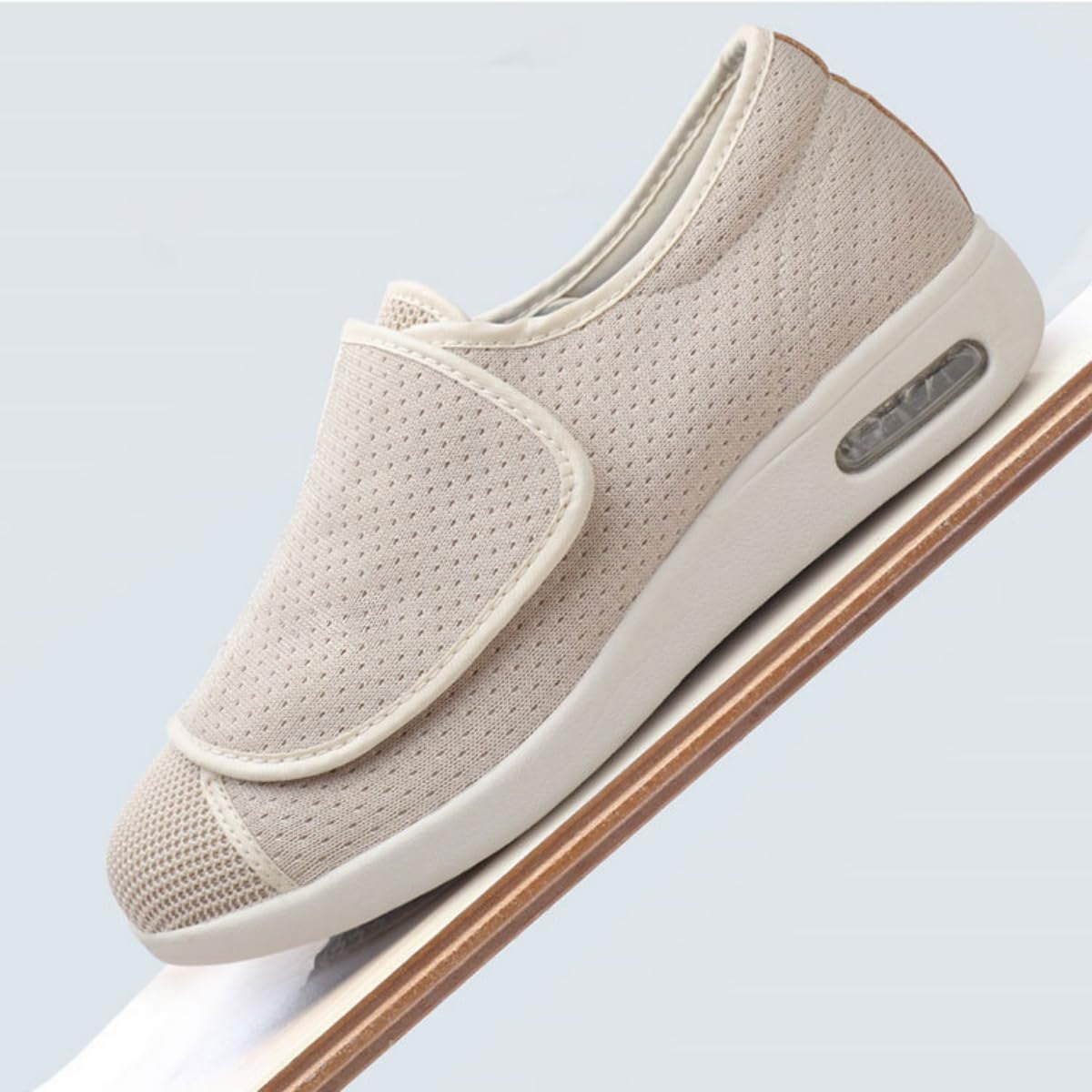 Scarpe per Diabetici per Uomo Donna Scarpe da Passeggio Gonfie Extra Larghe Slip-On Scarpe da Passeggio Regolabili per Anziani