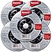 Makita 5 Pack - 4 Inch Grinding Wheel For 4