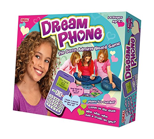 IDEAL | Dream Phone: The secret admirer board game!| Classic Games | For 1-4 Players | Ages 8+