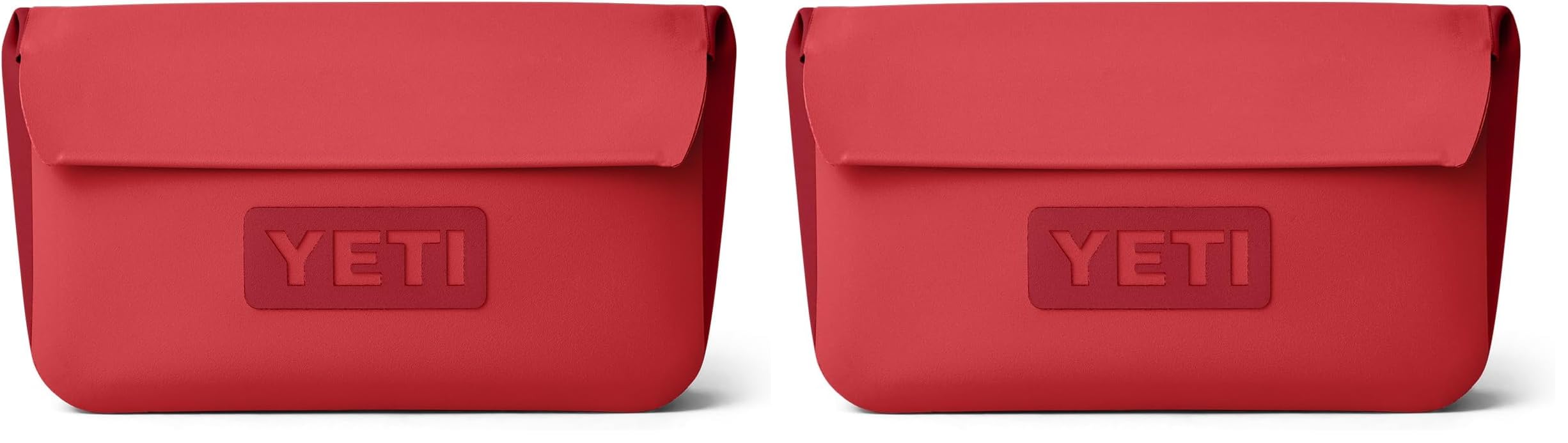 YETI Sidekick Dry 1L Gear Case, Rescue Red (Pack of 2)