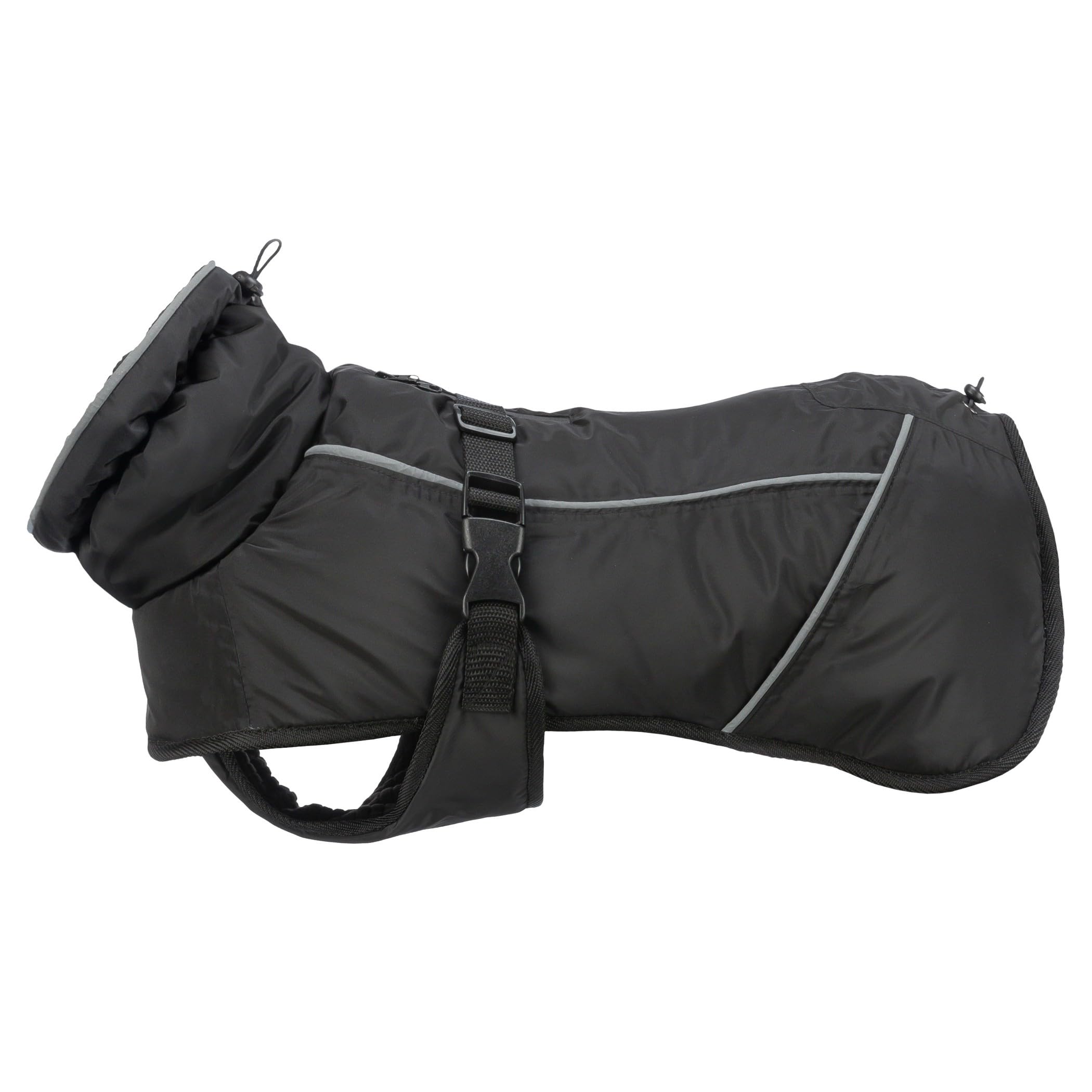 Trixie Abrigo para Perro, Invierno, brizon, Negro