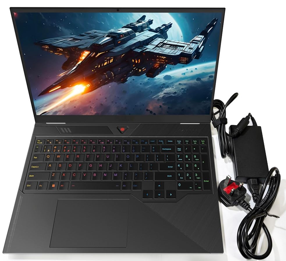 Image of GeForce RTX 5060 8GB GDDR7 GPU, 10 Cores 14th Gen Intel Core i5-14450HX CPU Gaming Laptop, 32GB DDR5 RAM, 1TB PCIe4 NVMe SSD, 16 inch Full HD Display 165Hz, Wi-Fi 6, RGB Backlit, Win11 Pro