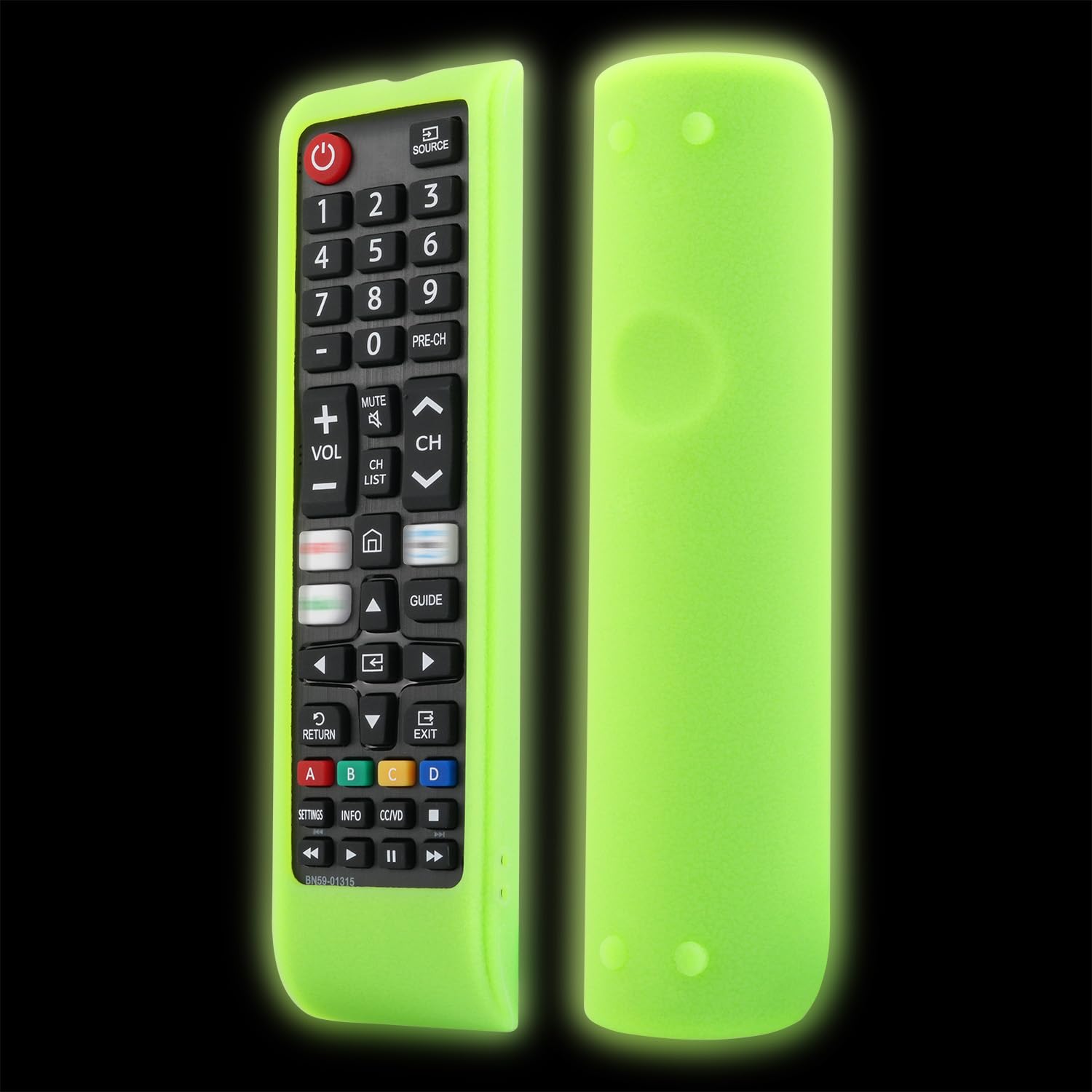 JCMOYUTY BN59-01301A Cover for Universal Samsung BN59-01315J BN59-01303A BN59-01315A BN59-01199F BN59-01180A TV Remote Control Case Silicone Protector