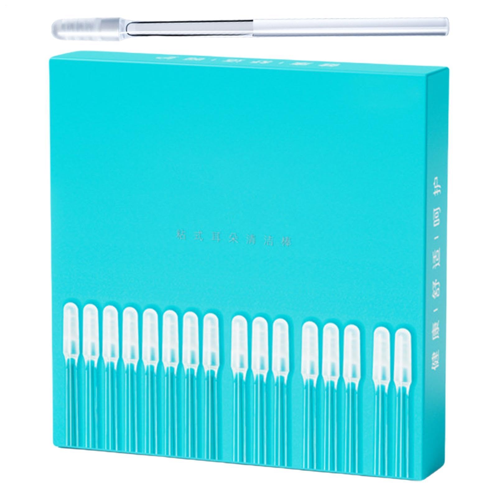 24PCS Bastoncini Adesivi Per Pulizia Orecchie - Sticky Ear Cleaner Oto Set Ear Cleaning Per La Rimozione Del Cerume, Bastoncini Adesivi Delicati Per La Pulizia Delle Orecchie, Cotton Fioc Bambini