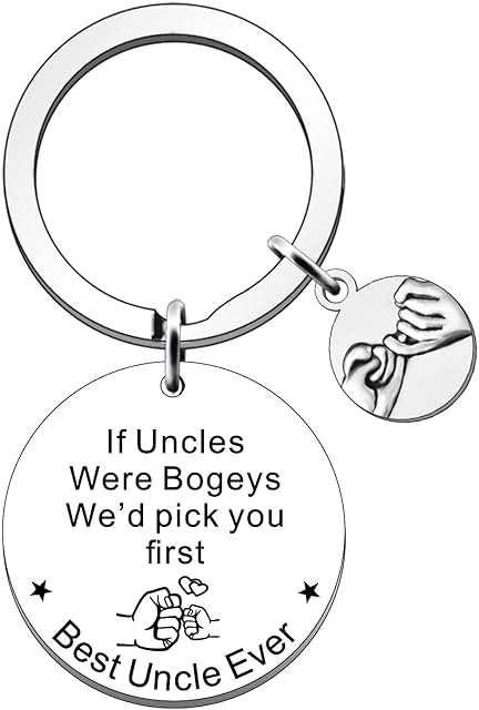 FMCC Uncle Gifts Uncle Keyring Gifts for Uncle Birthday Christmas Present