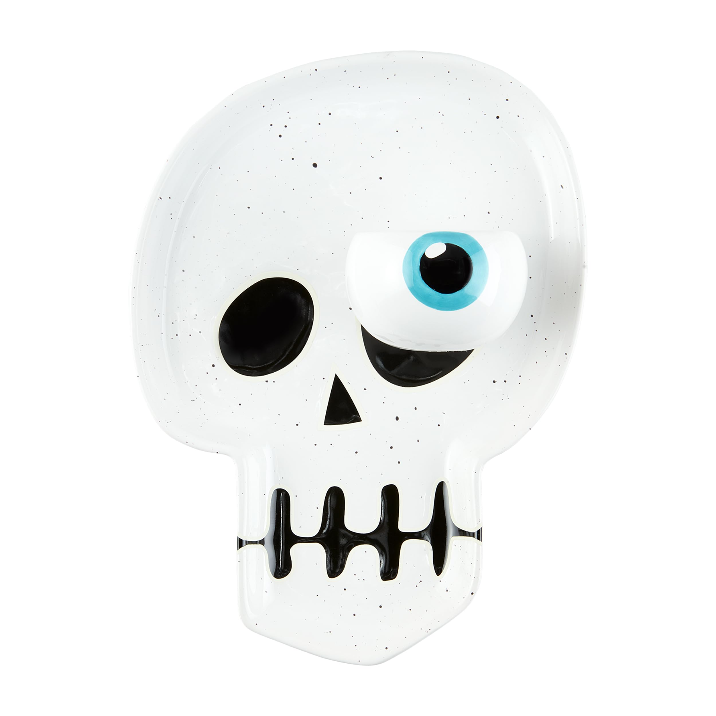 Mud Pie Glow Skeleton Chip And Dip; chip 13 3/4