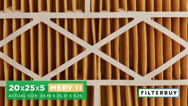 Filterbuy 16x25x5 Air Filter MERV 11 Superior Pet & Azerbaijan