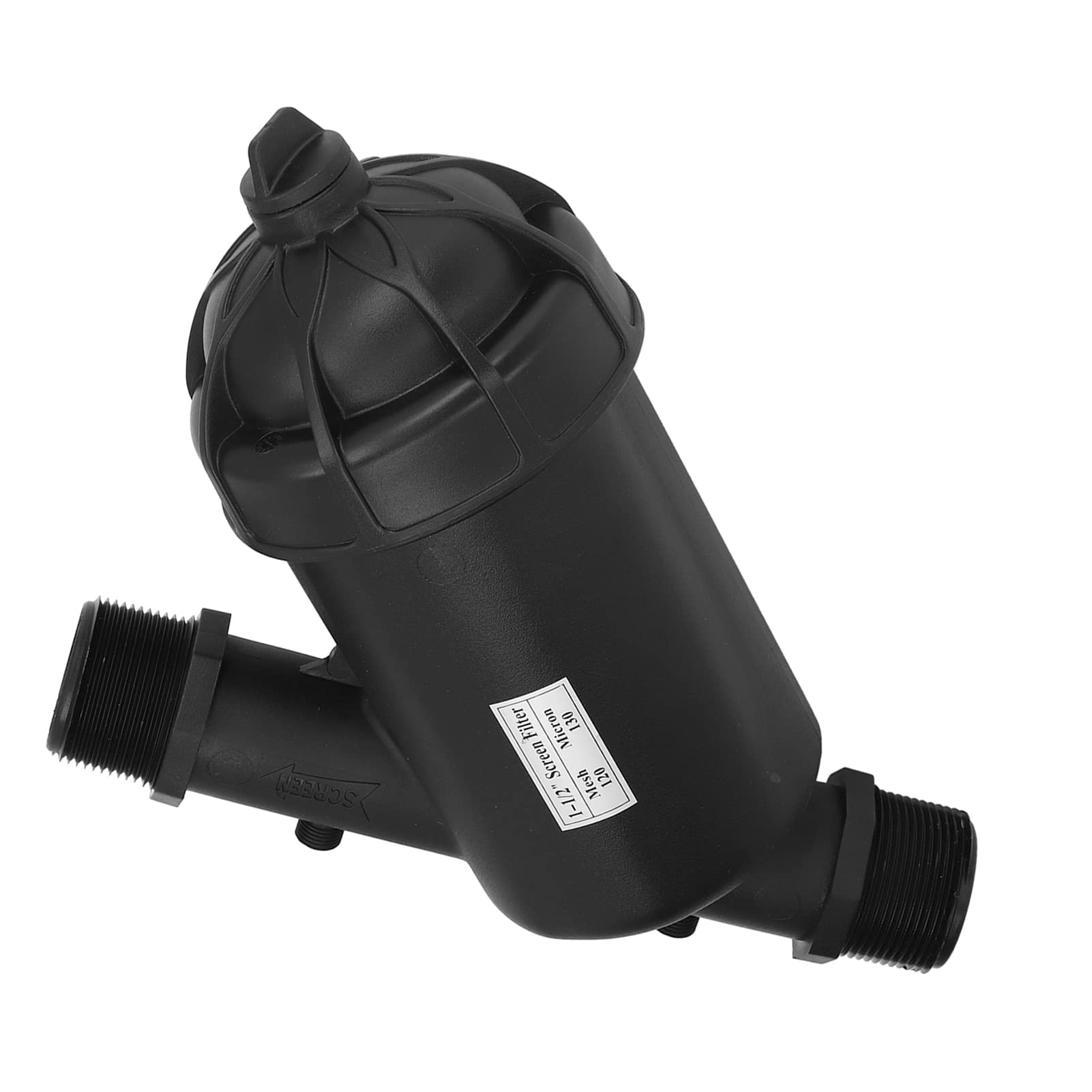 Srliya 120 Mesh G1-1/2 Filtre de Disque de Filetage Masculin pour Les Systèmes D'irrigation Goutte à Goutte Idéal pour Le Jardinage en Serre