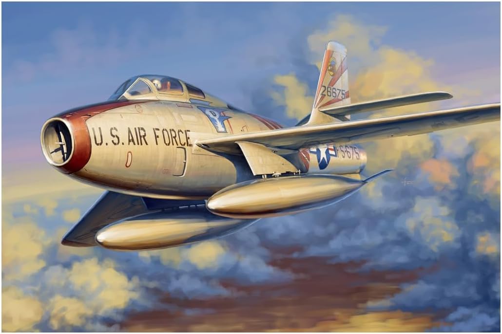 Hobbyboss 1:48 Scale F-84F Thunderstreak Assembly Kit
