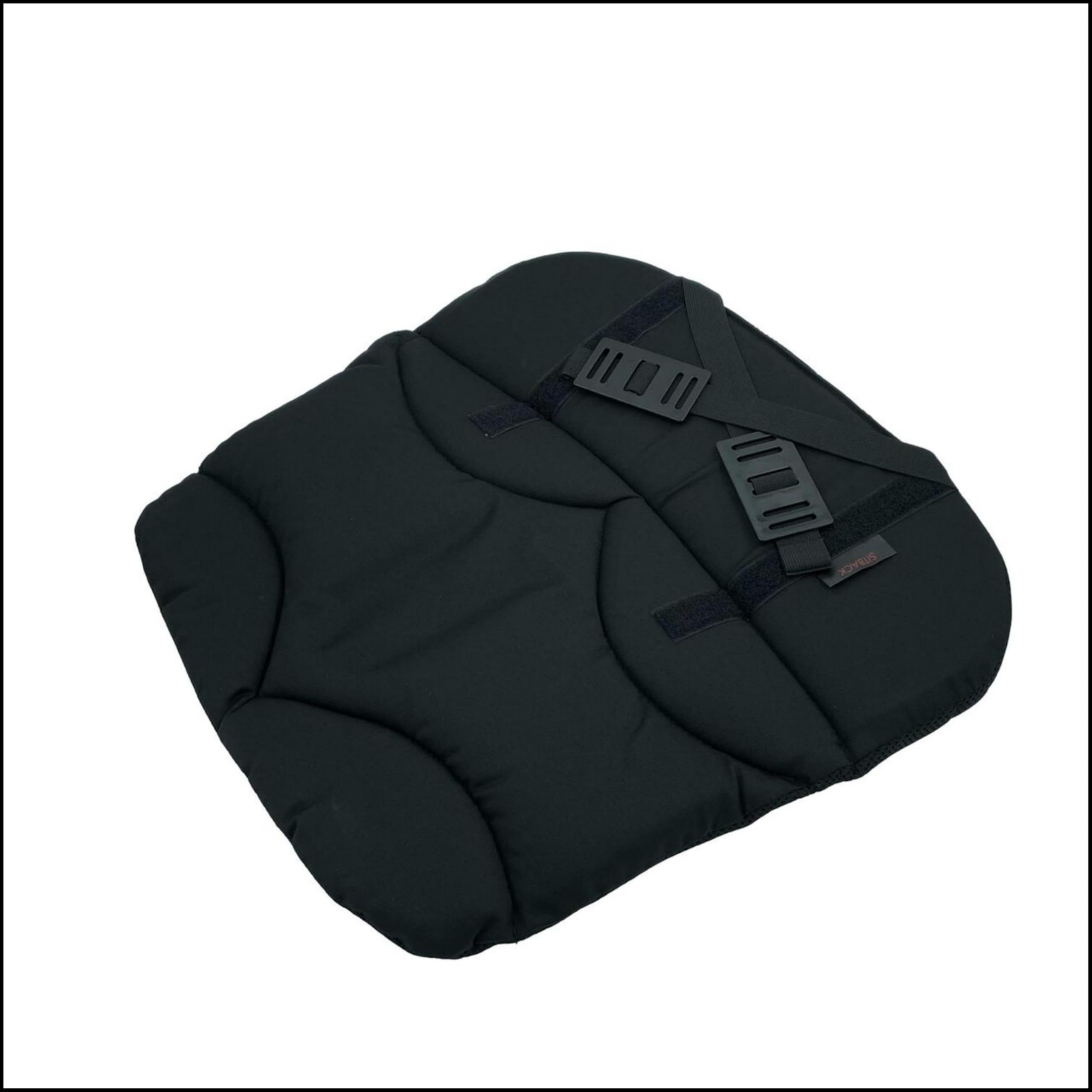Sitback Basic Keilkissen Stuhlkissen Autositzkissen Universal (Black Air)