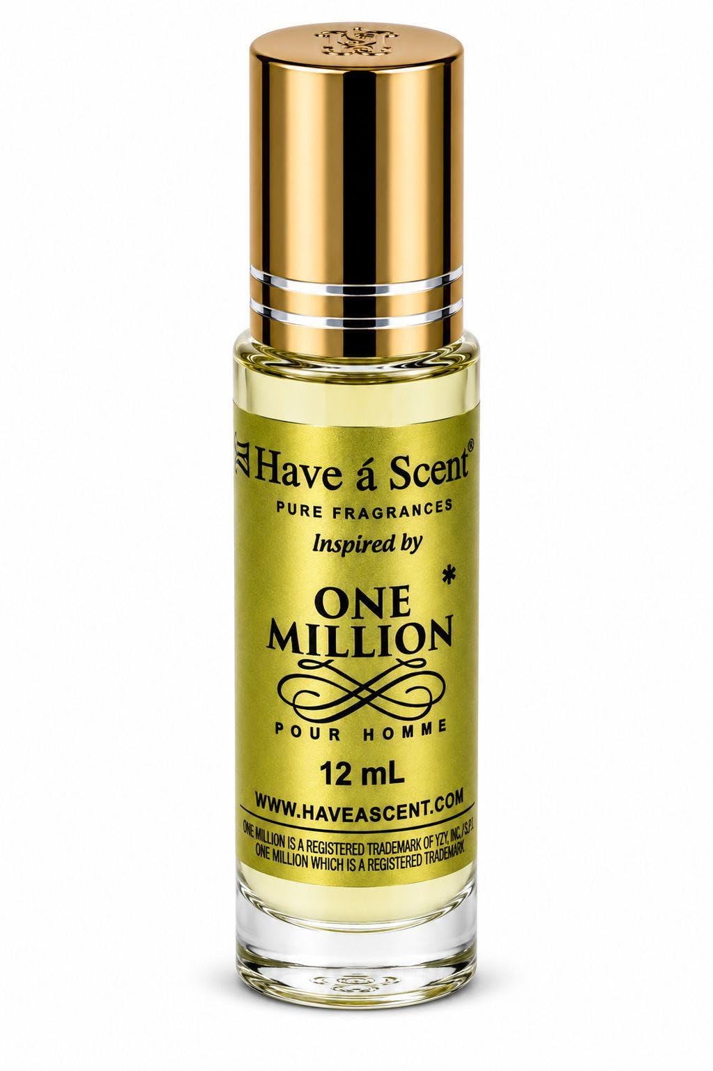 Have a Scent One Million Pure Fragrance, Oil Based Perfume, Roll-On, 12 mL