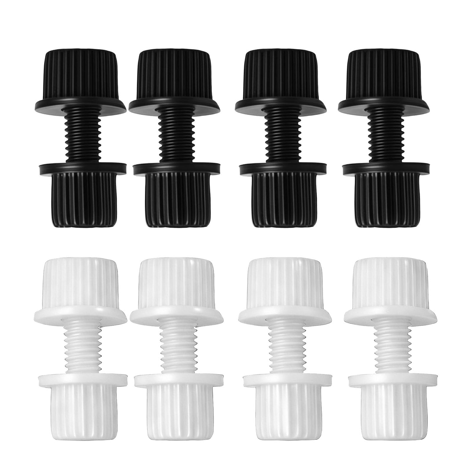 WINTOWIN Nylon License Plate Screws, Bolts and Nuts for Frame
