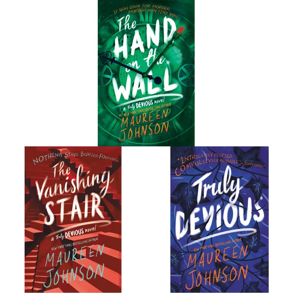 The Hand On The Wall+The Vanishing Stair+Truly Devious: A Mystery (Set Of 3 Books) Product Bundle