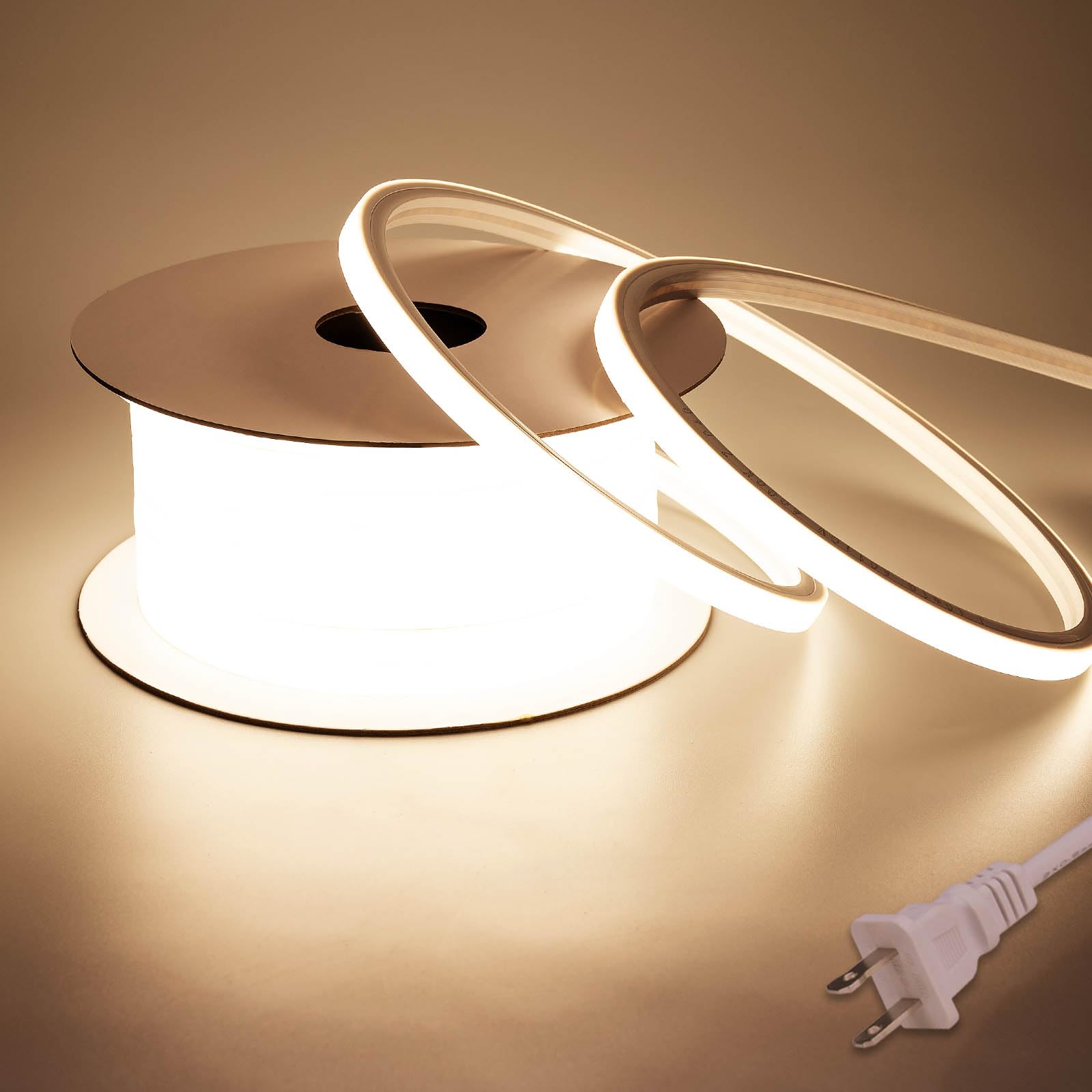 LED Strip Lights,16.4/32.8ft Flexible 300/600LEDs Light Strip Tape Lights Ip65 3528 5050smd Color Changing Lights 44 Key Remote Controller Lighting Home De