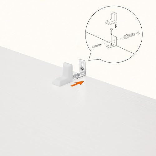 Miniatura 9 de HOOBRO Estantería para niños, librero con pie de cama, cubo de almacenamiento de juguetes, estante de juguetes para niños, gabinete