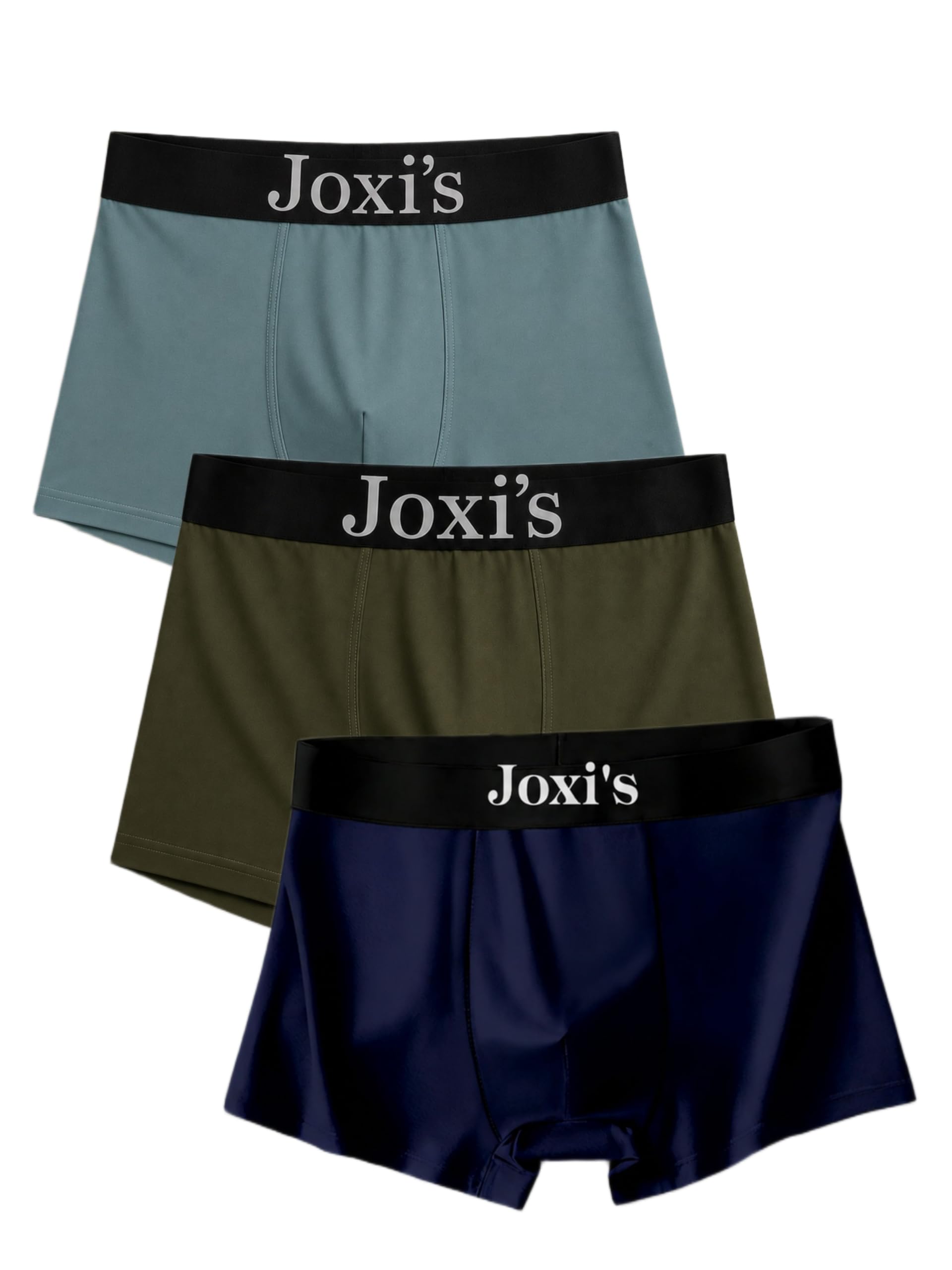 Men's Cotton Blend Stretch Trunks Pack of 3 | Soft Breathable Fabric | Comfortable Elastic Waistband | Everyday Comfort-picture-45