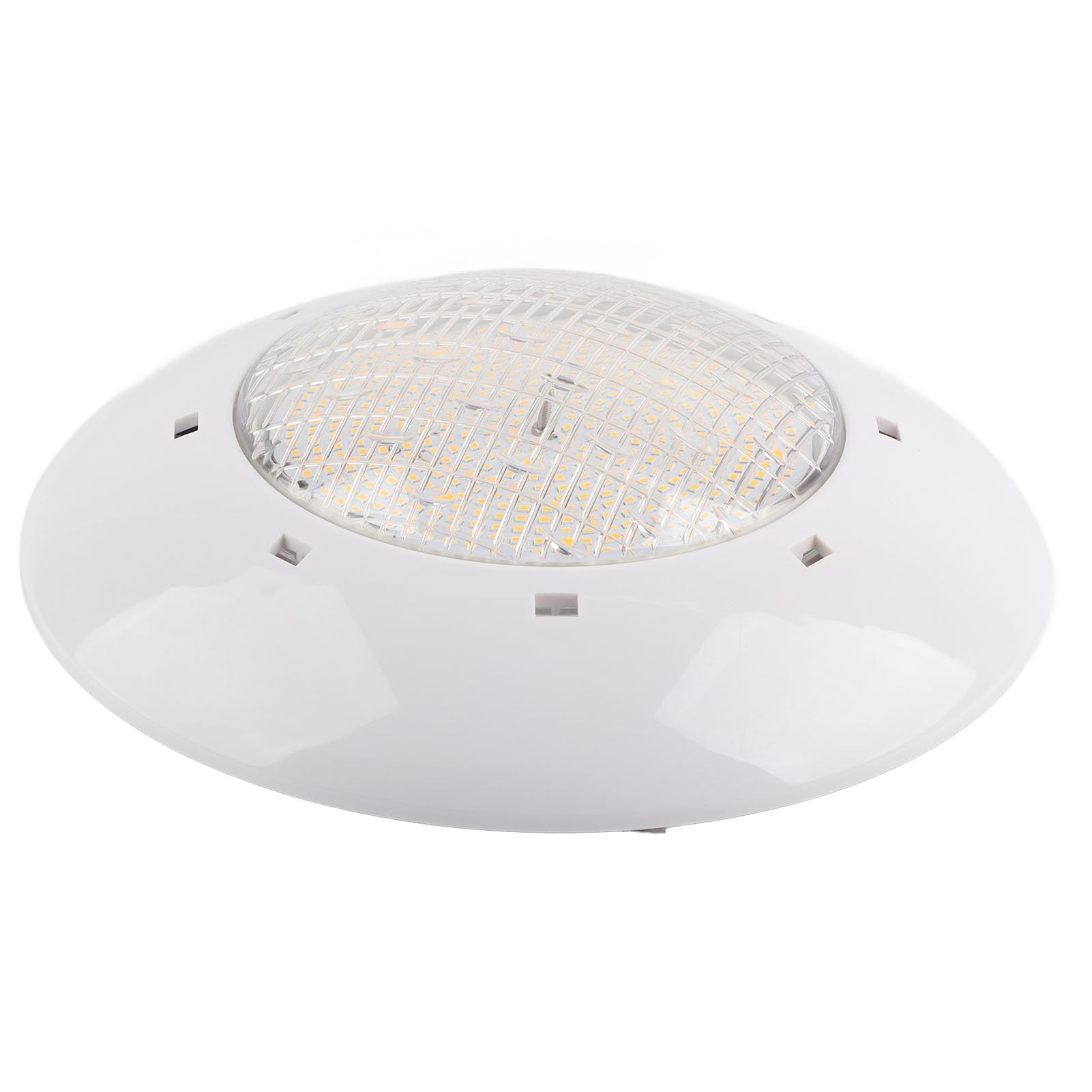 CHICIRIS LED-Unterwasserleuchte, Hohe wasserdichte Kunststoff-Schwimmbadlampe für Hotel-Poolbeleuchtung, IP68, AC12V, Warmes Licht (35W)