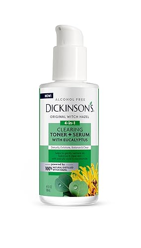 Dickinson's Tónico de limpieza de hamamelis + suero con eucalipto