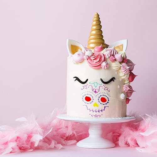 Miniatura 8 de 8 plantillas de pintura de calavera para Halloween, plantillas de pintura de plástico para niños, papel, vidrio, madera, paredes