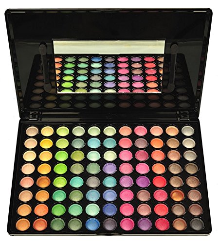 BLUETTEK 88 Colors Eyeshadow Makeup Palette - Shimmer Warm Color Series (# 4 Color)